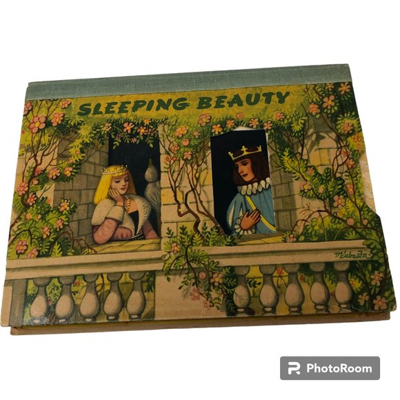 VINTAGE SLEEPING BEAUTY POP-UP BOOK Kubasta 1961 - Picture 1 of 13